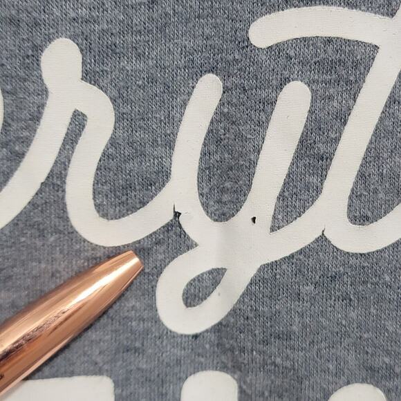 Its Fine Everything Is Fine Joke Tee 3x Grey Heather - Picture 4 of 9